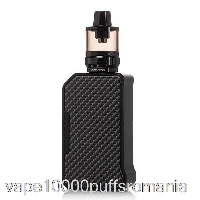 Vape Romania Dovpo Mvp 220w Starter Kit Carbon Fiber Black